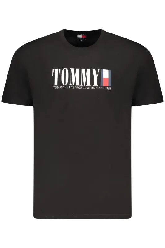 TOMMY HILFIGER MEN S SHORT-SLEEVE T-SHIRT BLACK sold by Siebentaschen