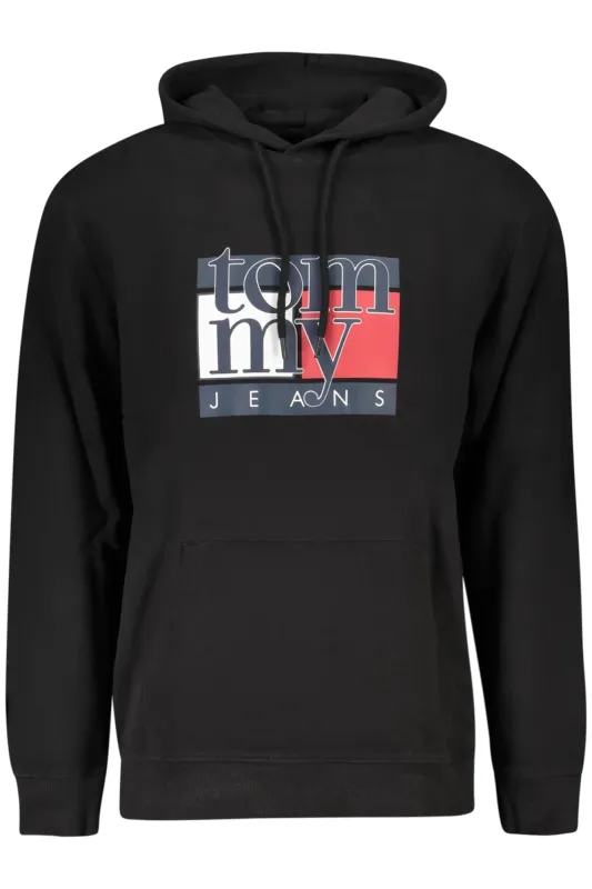 TOMMY HILFIGER MEN S BLACK ZIP-UP SWEATSHIRT sold by Siebentaschen