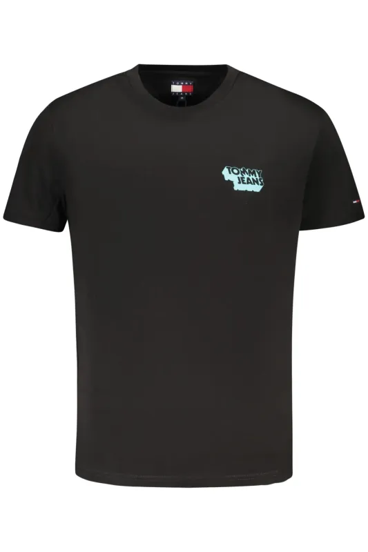 TOMMY HILFIGER MEN S SHORT-SLEEVE T-SHIRT BLACK made by Tommy Hilfiger