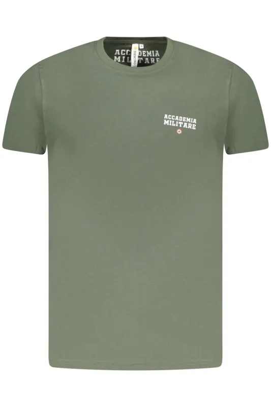 MILITARY ACADEMY SHORT SLEEVE T-SHIRT MEN GREEN sold by Siebentaschen