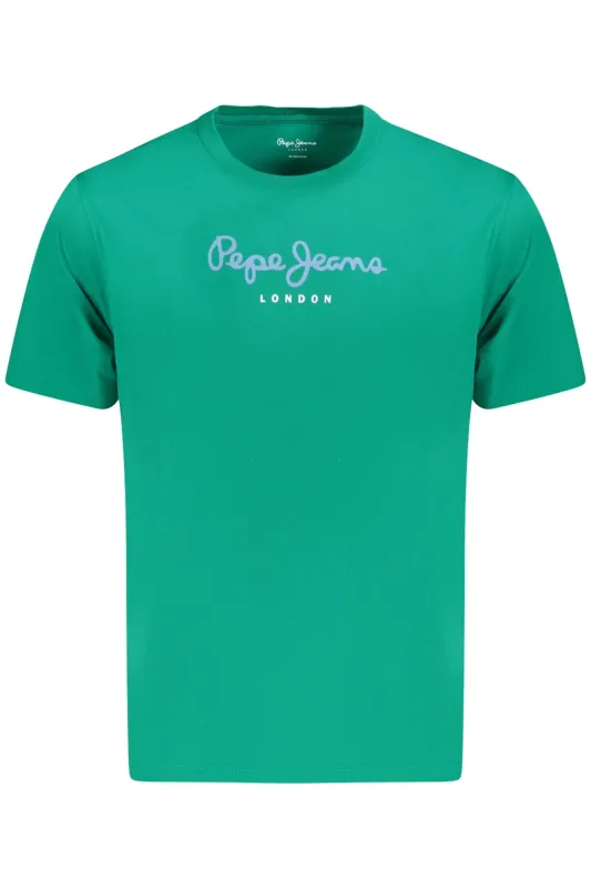 PEPE JEANS SHORT SLEEVE T-SHIRT MEN GREEN sold by Siebentaschen