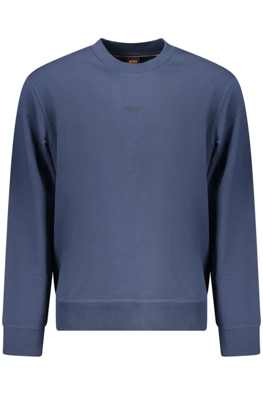 BOSS MEN S BLUE ZIP-UP SWEATSHIRT sold by Siebentaschen