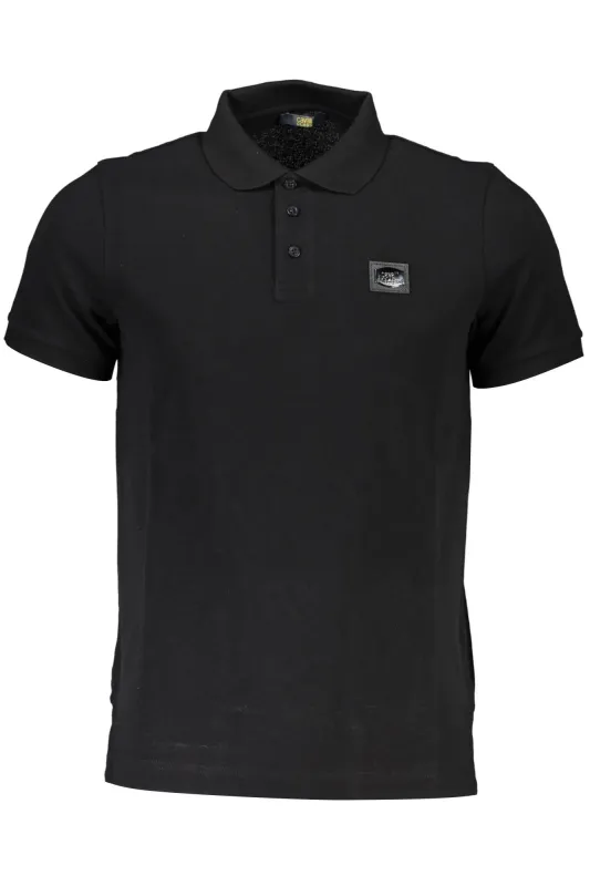 CAVALLI CLASS POLO SHORT SLEEVE MEN BLACK sold by Siebentaschen