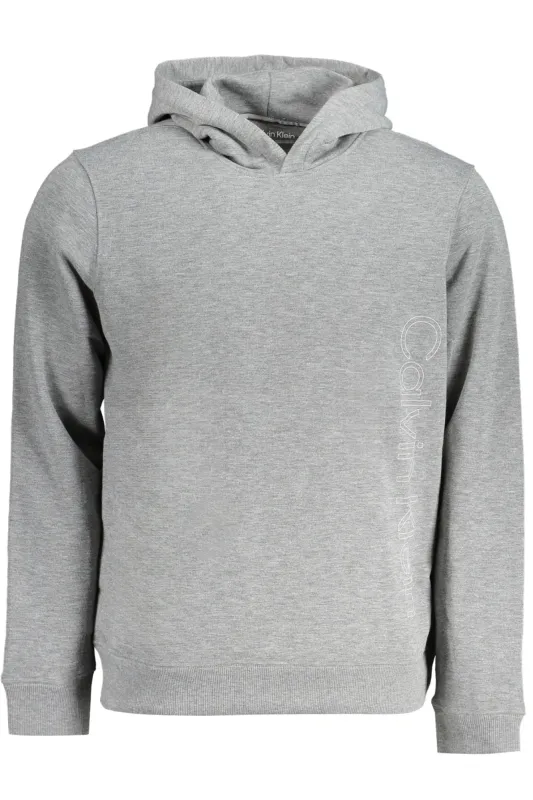 CALVIN KLEIN MEN S ZIP-UP SWEATSHIRT GREY made by Calvin Klein