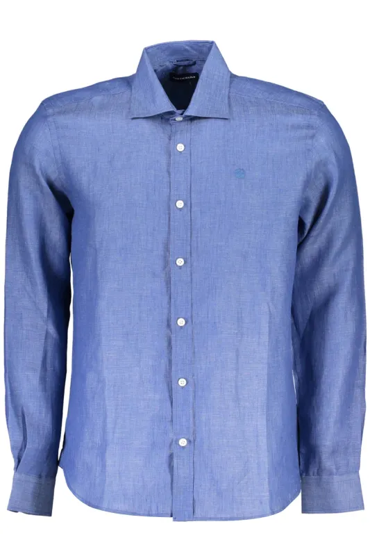 NORTH SAILS LONG SLEEVE SHIRT MEN BLUE sold by Siebentaschen
