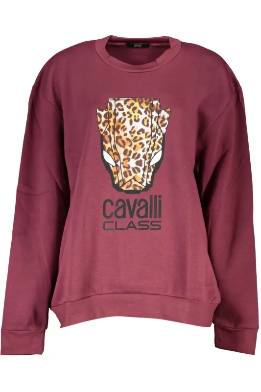 CAVALLI CLASS WOMEN S SWEATSHIRT WITHOUT ZIP PURPLE sold by Siebentaschen
