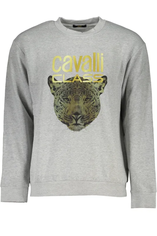 CAVALLI CLASS MEN S GRAY ZIPLESS SWEATSHIRT sold by Siebentaschen