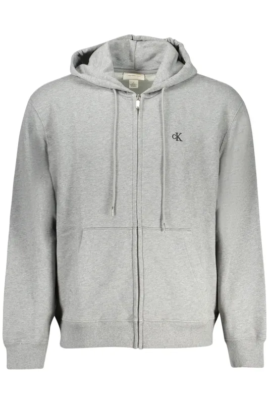 CALVIN KLEIN MEN S ZIPPED SWEATSHIRT GREY sold by Siebentaschen