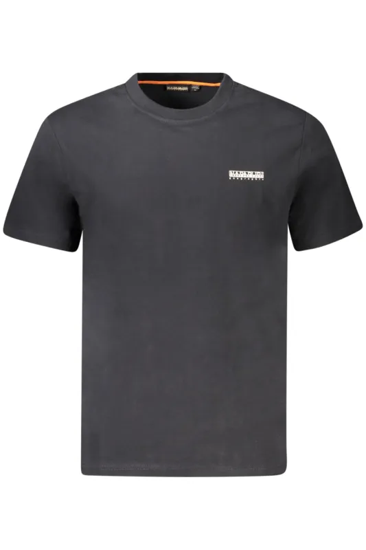 NAPAPIJRI MEN S SHORT-SLEEVE T-SHIRT BLACK sold by Siebentaschen