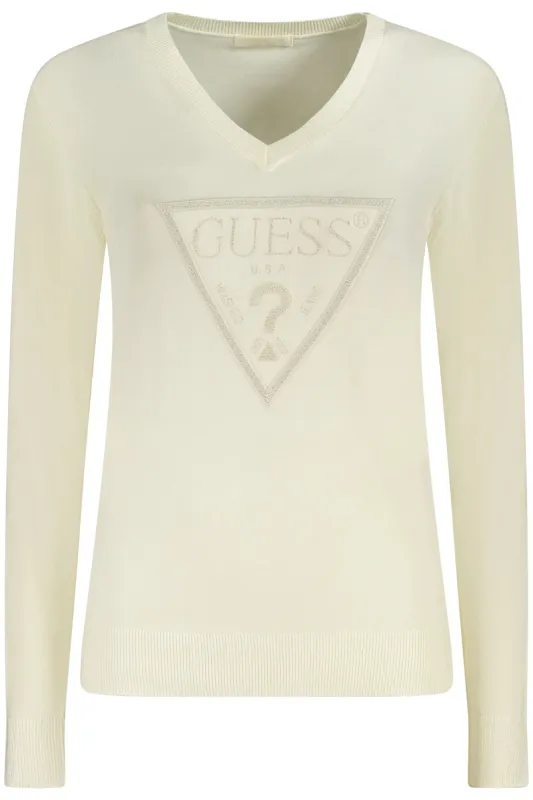 GUESS JEANS WOMEN S WHITE SWEATER sold by Siebentaschen