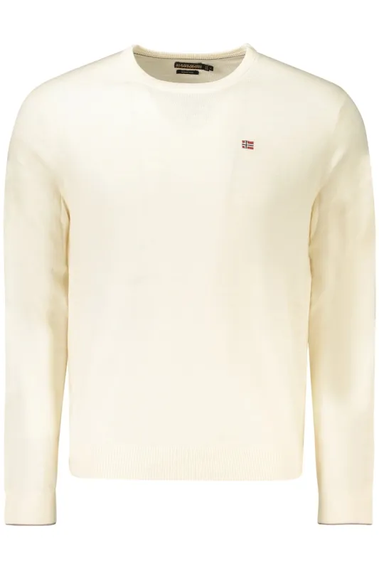 NAPAPIJRI MEN S WHITE SWEATER sold by Siebentaschen