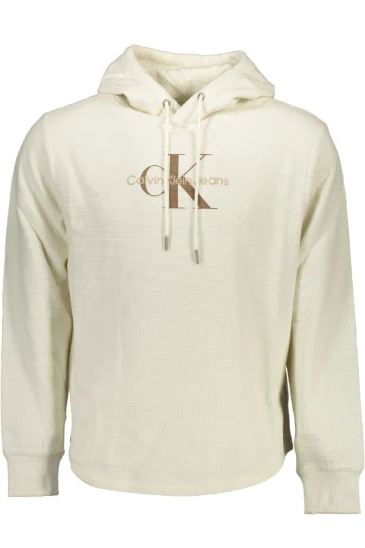 CALVIN KLEIN WHITE MEN S SWEATSHIRT WITHOUT ZIP sold by Siebentaschen