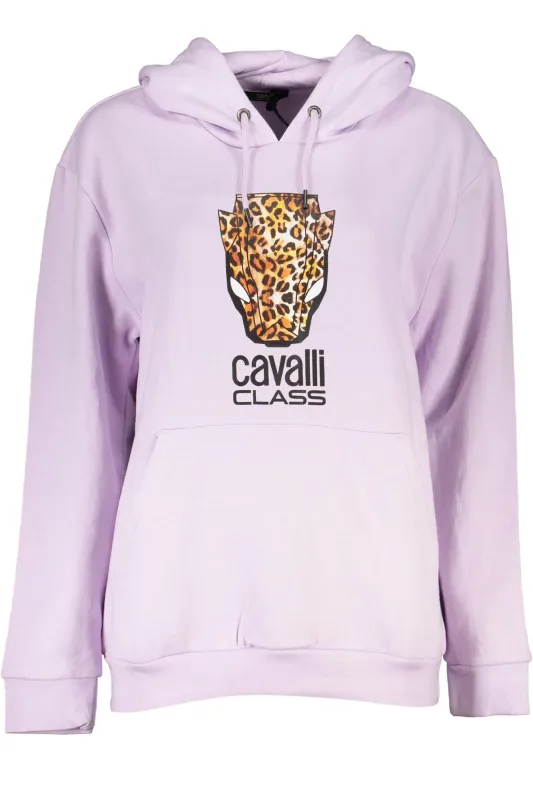 CAVALLI CLASS WOMEN S SWEATSHIRT WITHOUT ZIP PURPLE sold by Siebentaschen