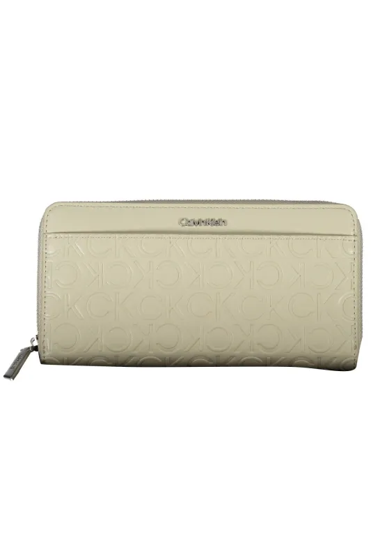 CALVIN KLEIN BEIGE WALLET FOR WOMEN sold by Siebentaschen