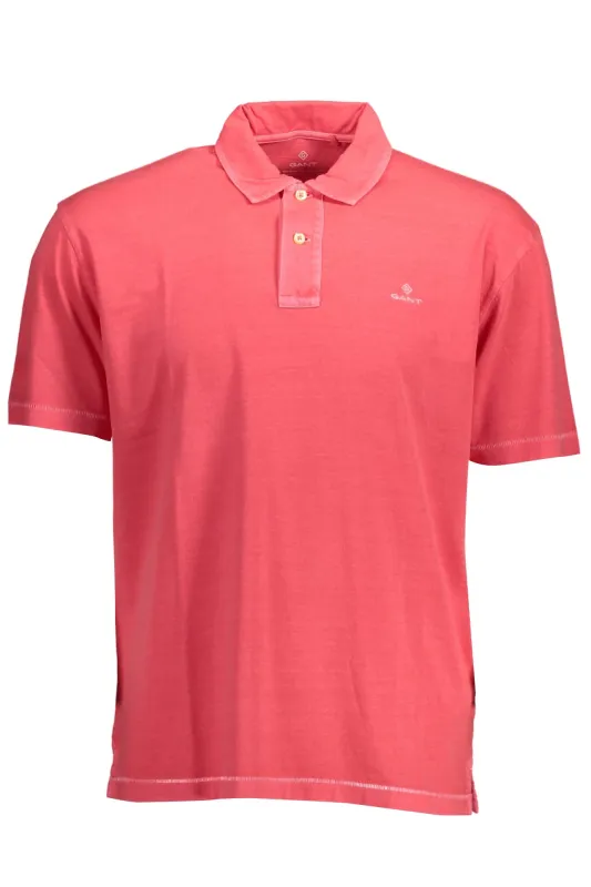 GANT MEN S PINK SHORT SLEEVE POLO SHIRT sold by Siebentaschen