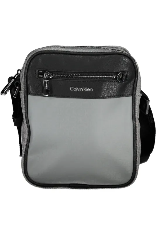 CALVIN KLEIN GRAY MAN SHOULDER BAG sold by Siebentaschen
