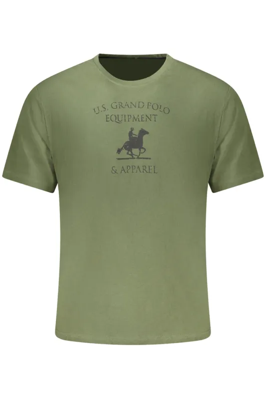 US GRAND MEN S SHORT-SLEEVED GREEN T-SHIRT made by Siebentaschen