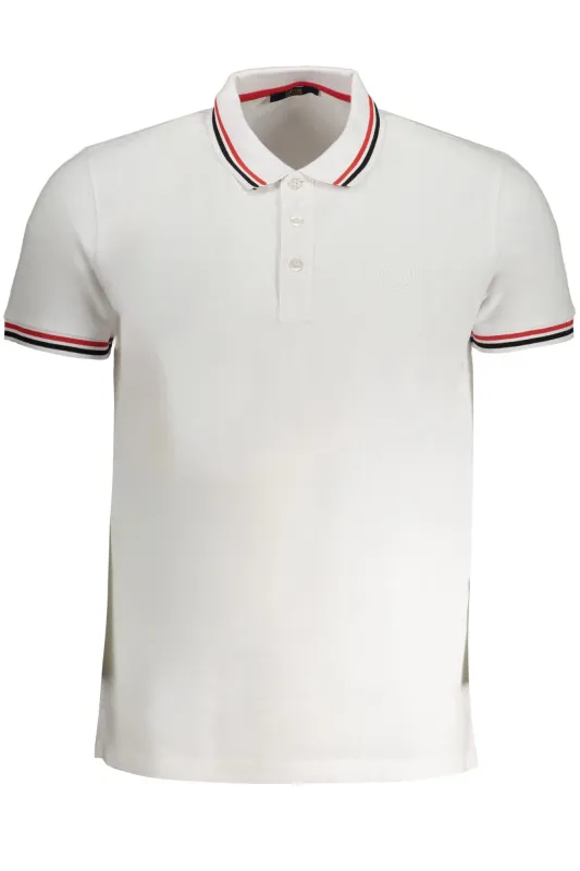 CAVALLI CLASS MEN S WHITE SHORT SLEEVED POLO SHIRT sold by Siebentaschen
