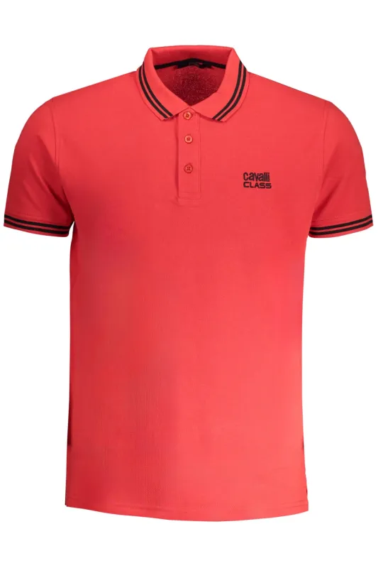CAVALLI CLASS MEN S SHORT SLEEVED POLO SHIRT RED sold by Siebentaschen