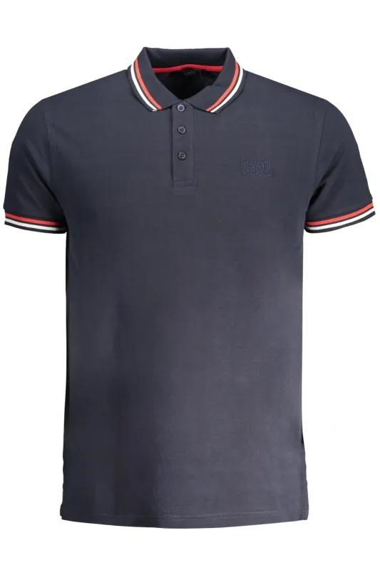 CAVALLI CLASS MEN S SHORT SLEEVED POLO SHIRT BLUE sold by Siebentaschen