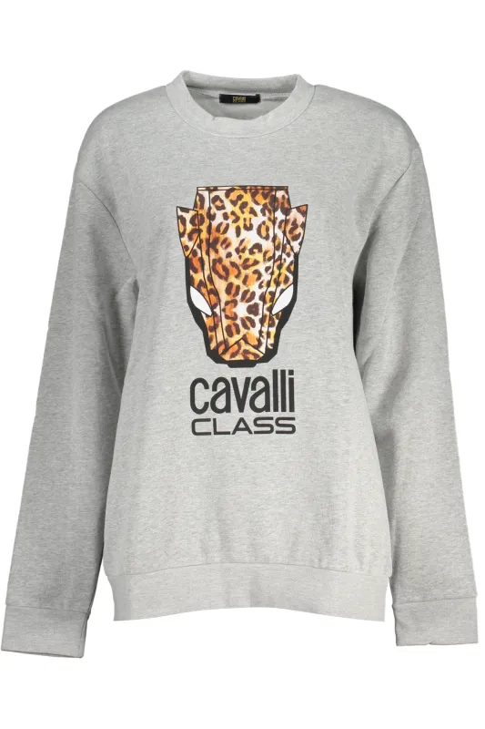 CAVALLI CLASS WOMEN S GRAY ZIPLESS SWEATSHIRT sold by Siebentaschen