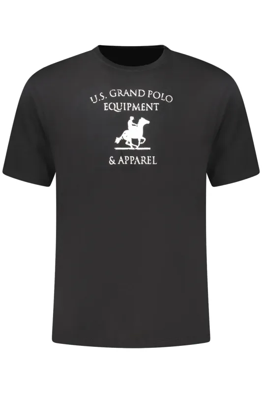 US GRAND MEN S BLACK SHORT-SLEEVE T-SHIRT sold by Siebentaschen