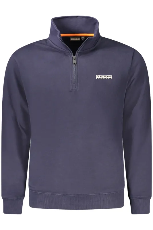 NAPAPIJRI MEN S ZIP-UP SWEATSHIRT, BLUE sold by Siebentaschen