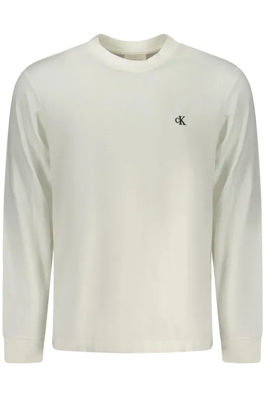 CALVIN KLEIN MEN S LONG-SLEEVE T-SHIRT WHITE sold by Siebentaschen