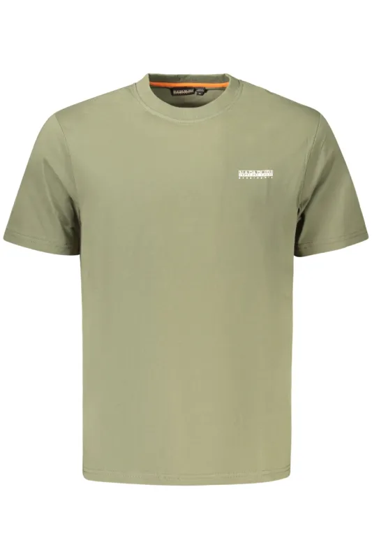 NAPAPIJRI MEN S SHORT-SLEEVED T-SHIRT GREEN sold by Siebentaschen