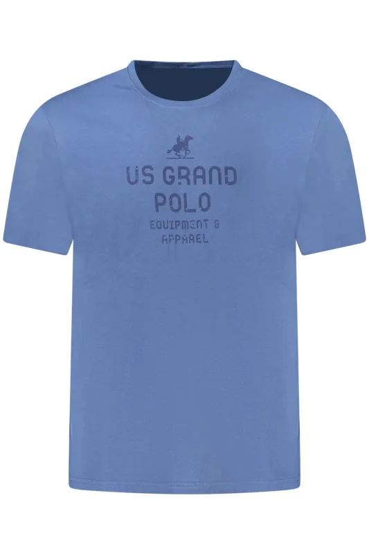 US GRAND MEN S SHORT-SLEEVE T-SHIRT BLUE sold by Siebentaschen