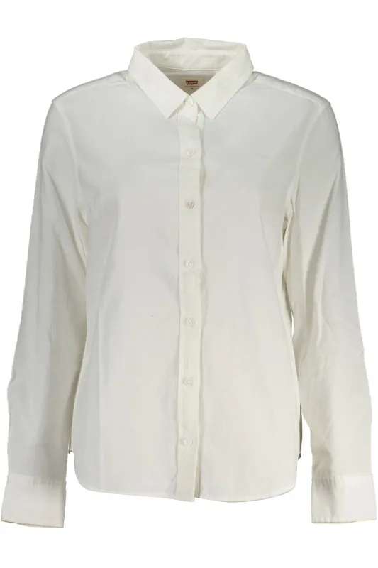 LEVI S LONG SLEEVE SHIRT WOMEN WHITE sold by Siebentaschen