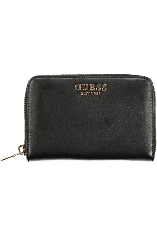 GUESS JEANS WOMEN S WALLET BLACK sold by Siebentaschen