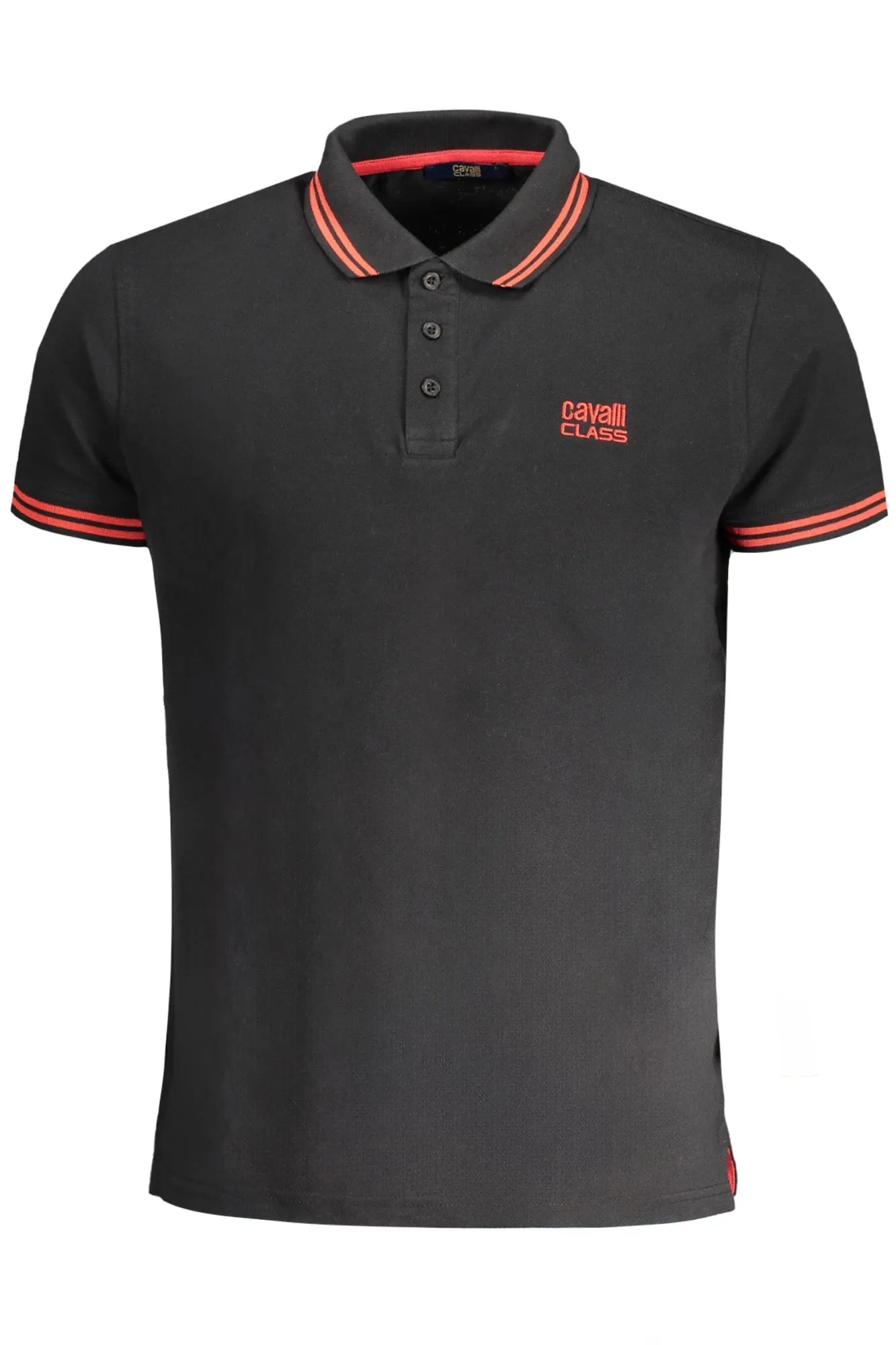 CAVALLI CLASS MEN S SHORT SLEEVED POLO SHIRT BLACK sold by Siebentaschen