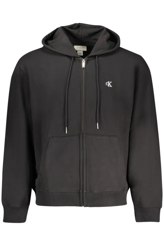 CALVIN KLEIN MEN S BLACK ZIP-UP SWEATSHIRT sold by Siebentaschen