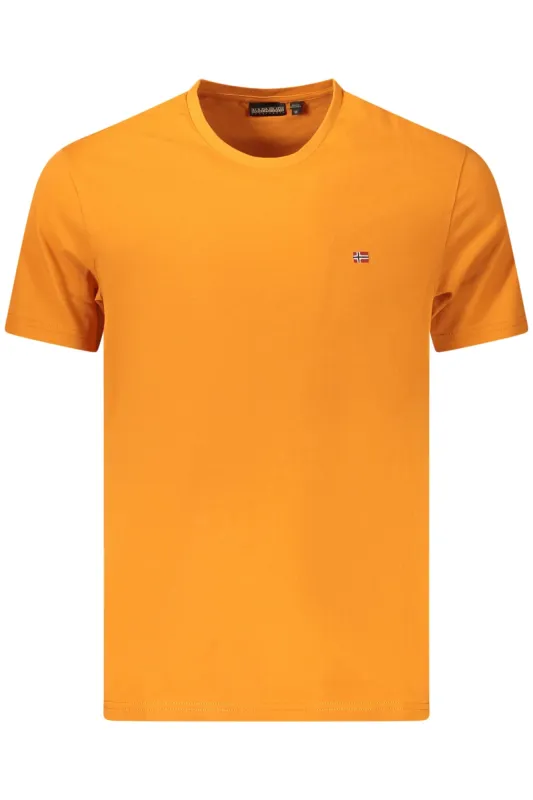 NAPAPIJRI MEN S SHORT-SLEEVE T-SHIRT ORANGE sold by Siebentaschen