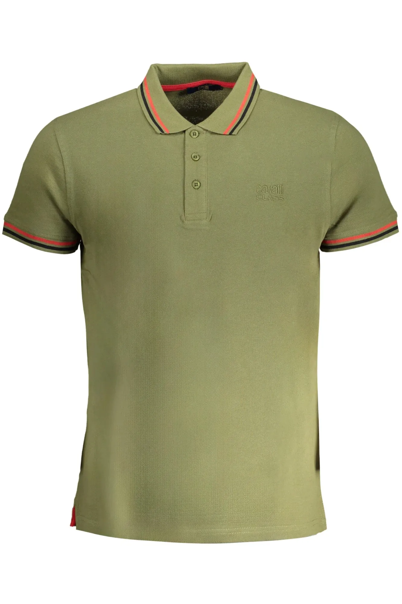 CAVALLI CLASS MEN S GREEN SHORT SLEEVED POLO SHIRT sold by Siebentaschen