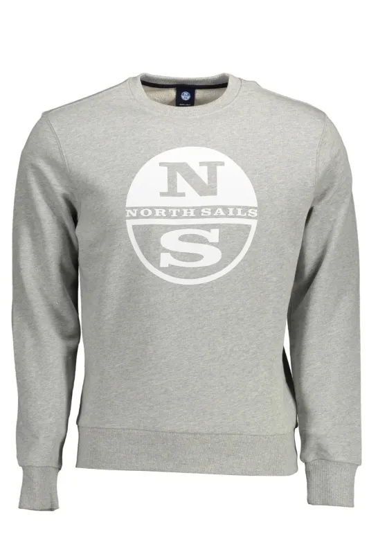 NORTH SAILS SWEATSHIRT WITHOUT ZIP MAN GRAY sold by Siebentaschen