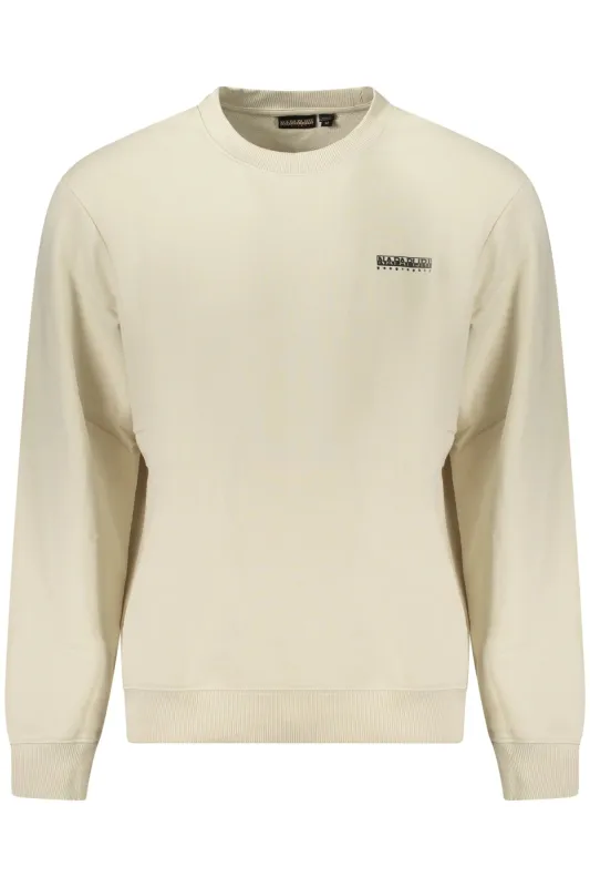 NAPAPIJRI MEN S ZIP-UP SWEATSHIRT, BEIGE sold by Siebentaschen