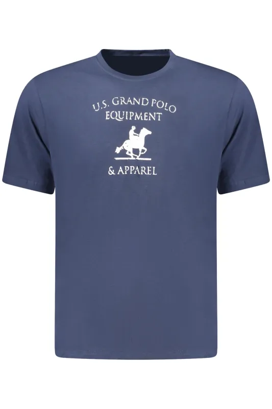 US GRAND MEN S SHORT-SLEEVE T-SHIRT BLUE sold by Siebentaschen