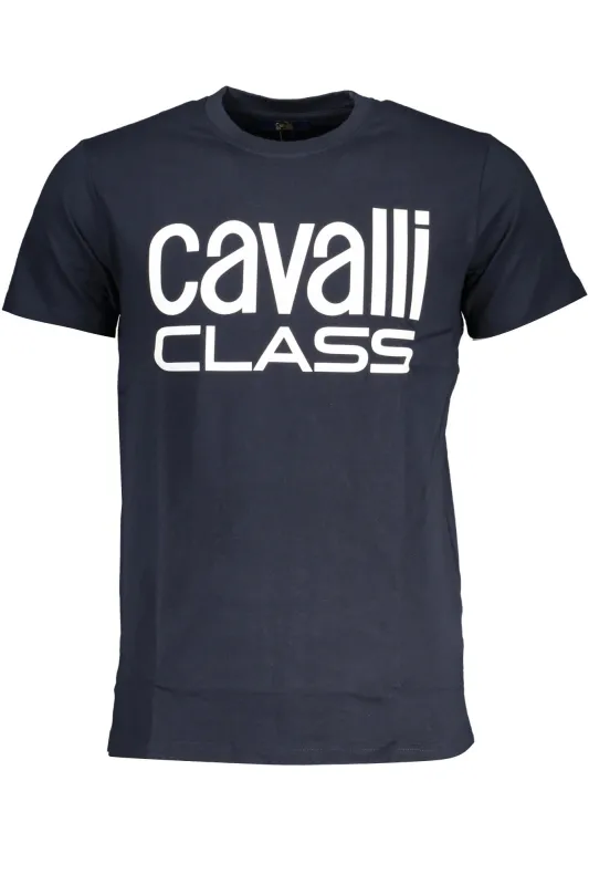 CAVALLI CLASS MEN S SHORT SLEEVED T-SHIRT BLUE sold by Siebentaschen