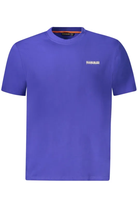 NAPAPIJRI MEN S SHORT-SLEEVED T-SHIRT, BLUE sold by Siebentaschen