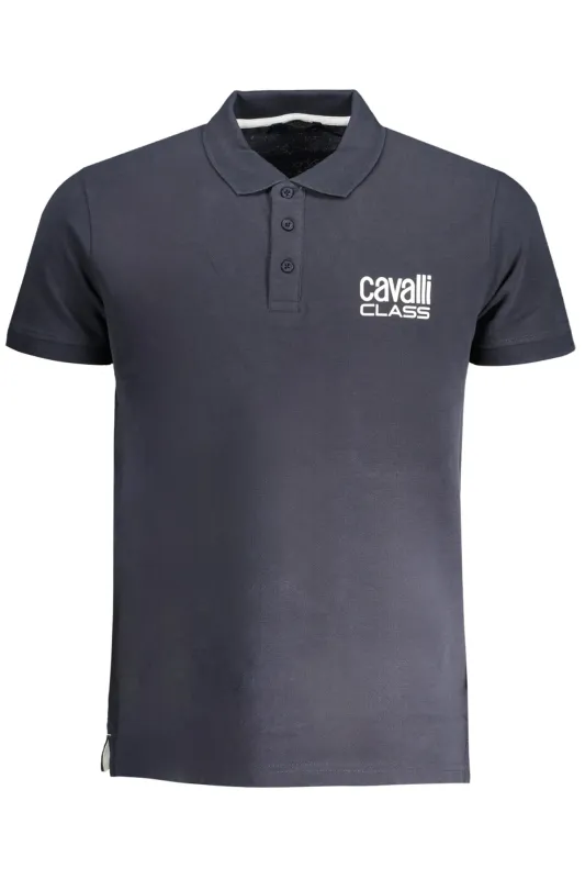 CAVALLI CLASS MEN S SHORT SLEEVED POLO SHIRT BLUE sold by Siebentaschen