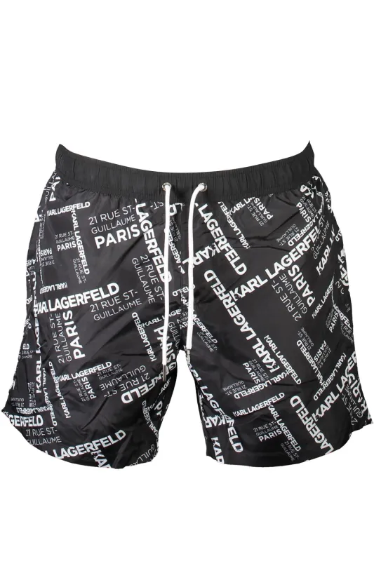 KARL LAGERFELD BEACHWEAR SWIMSUIT BLACK MEN S BOTTOM sold by Siebentaschen