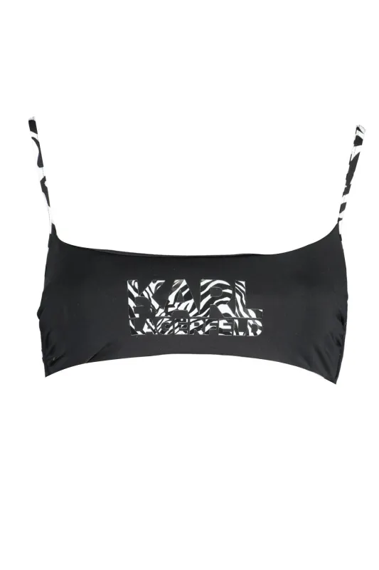 KARL LAGERFELD BEACHWEAR TOP WOMEN S COSTUME BLACK sold by Siebentaschen
