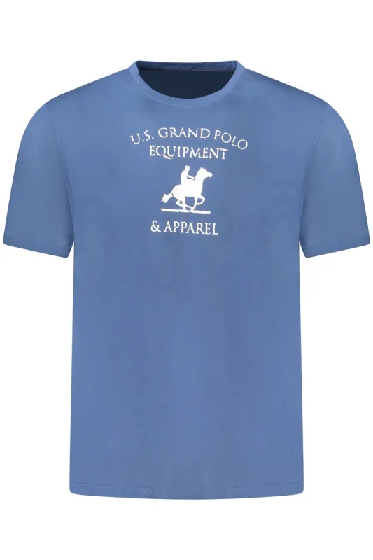 US GRAND MEN S SHORT-SLEEVE T-SHIRT BLUE sold by Siebentaschen