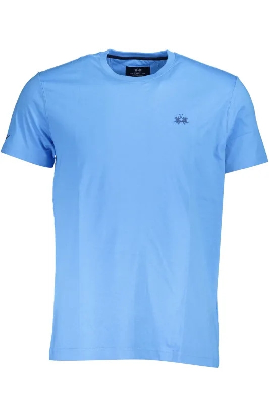 LA MARTINA MEN S SHORT SLEEVE T-SHIRT BLUE made by Siebentaschen