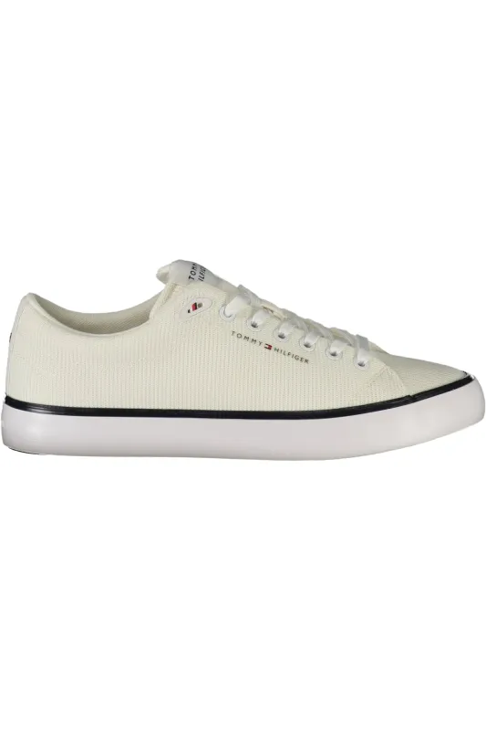 TOMMY HILFIGER MEN S WHITE SPORTS SHOES sold by Siebentaschen