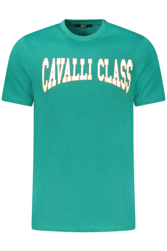 CAVALLI CLASS SHORT SLEEVE T-SHIRT MEN GREEN sold by Siebentaschen