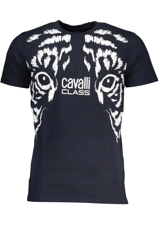 CAVALLI CLASS MEN S SHORT SLEEVED T-SHIRT BLUE sold by Siebentaschen