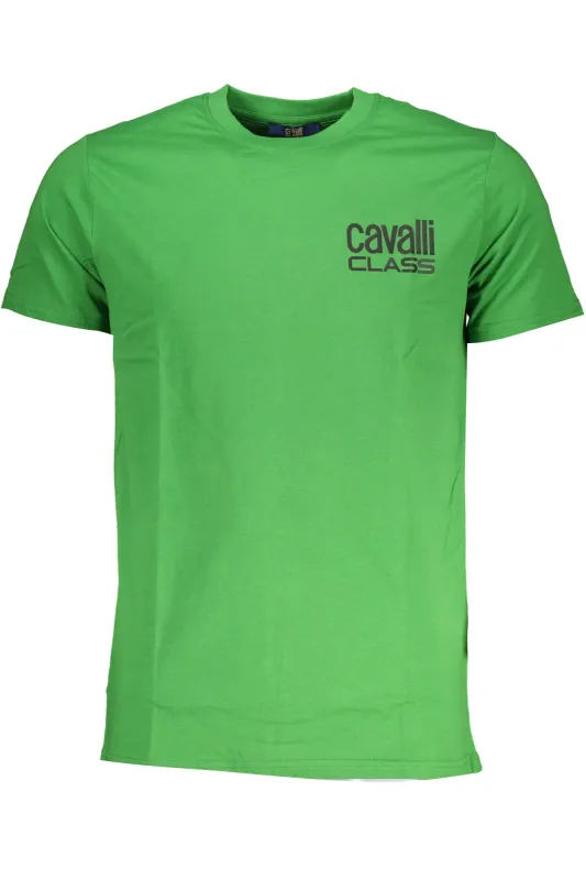 CAVALLI CLASS GREEN MEN S SHORT SLEEVED T-SHIRT sold by Siebentaschen